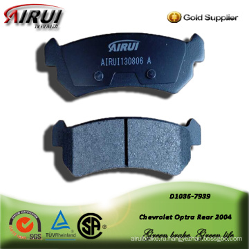 Semi-metallic brake pad for Chevrolet Optra Rear 2004